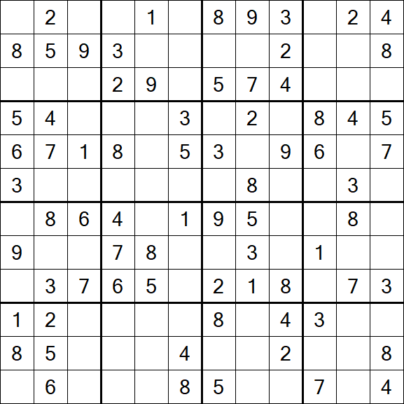 Butterfly Sudoku - Medium