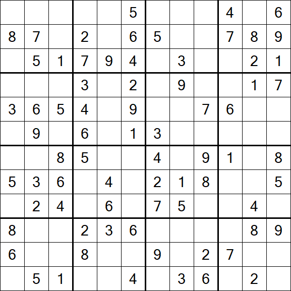 Butterfly Sudoku - Medium