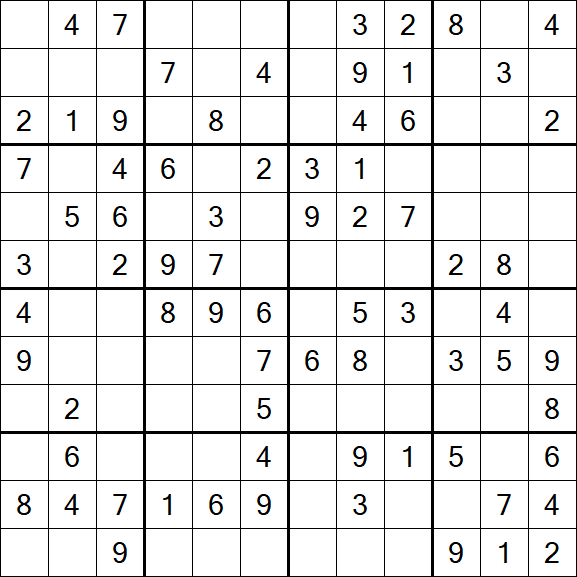 Butterfly Sudoku - Medium