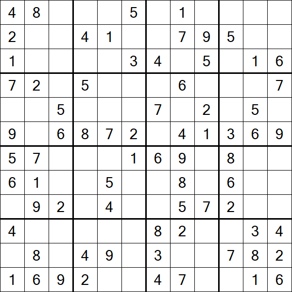 Butterfly Sudoku - Medium