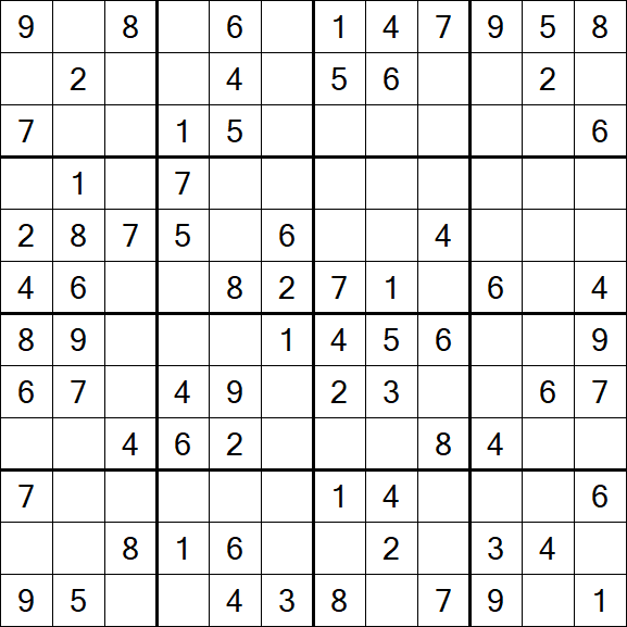 Butterfly Sudoku - Medium
