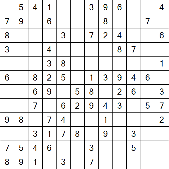 Butterfly Sudoku - Medium