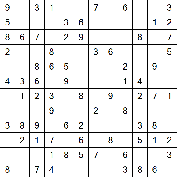 Butterfly Sudoku - Medium