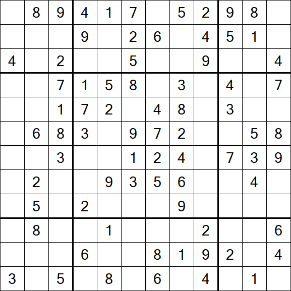 Butterfly Sudoku - Medium