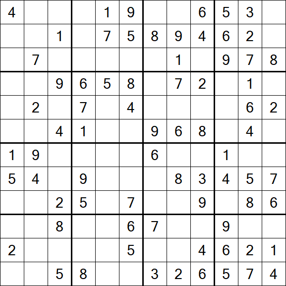 Butterfly Sudoku - Medium
