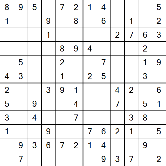 Butterfly Sudoku - Medium