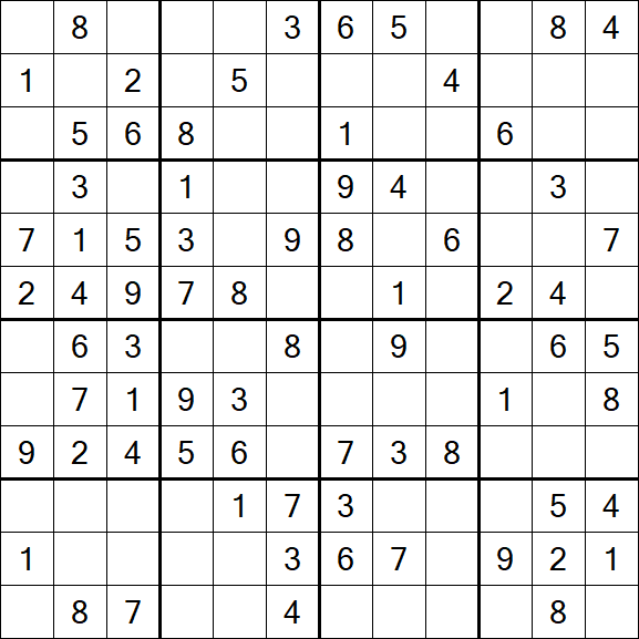 Butterfly Sudoku - Medium
