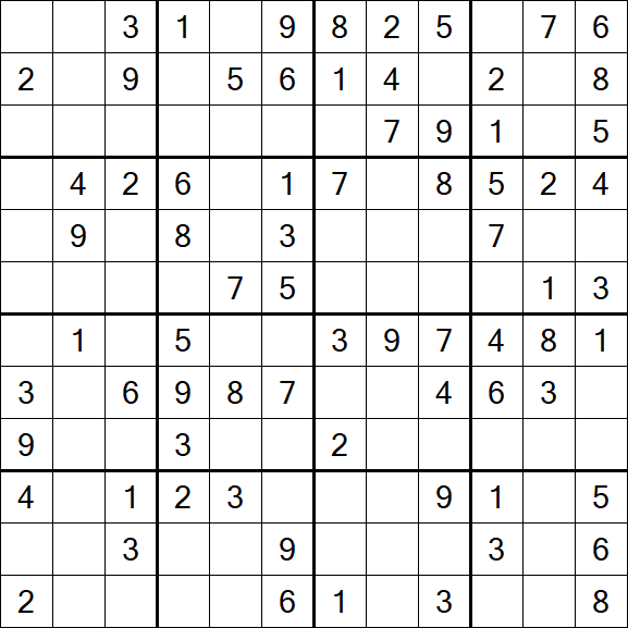 Butterfly Sudoku - Medium