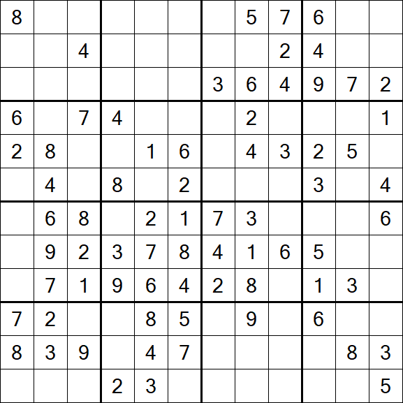 Butterfly Sudoku - Medium