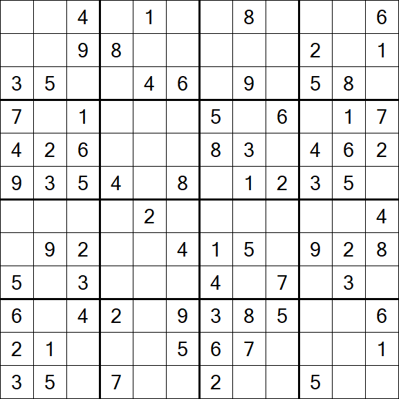 Butterfly Sudoku - Medium
