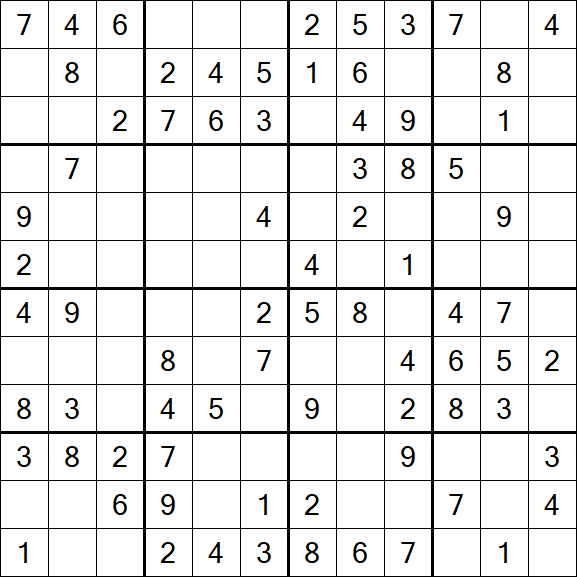 Butterfly Sudoku - Medium