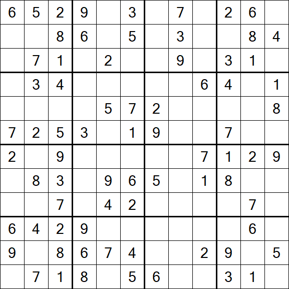 Butterfly Sudoku - Medium