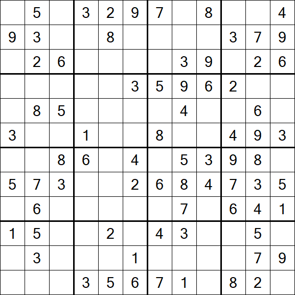 Butterfly Sudoku - Medium