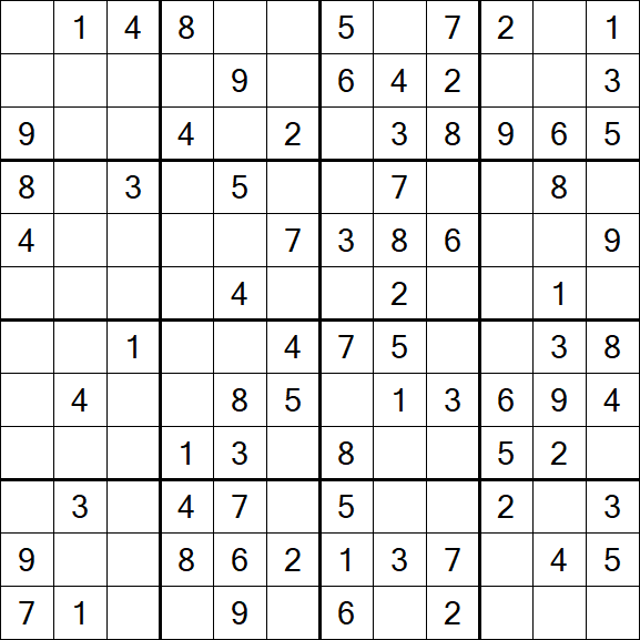 Butterfly Sudoku - Medium