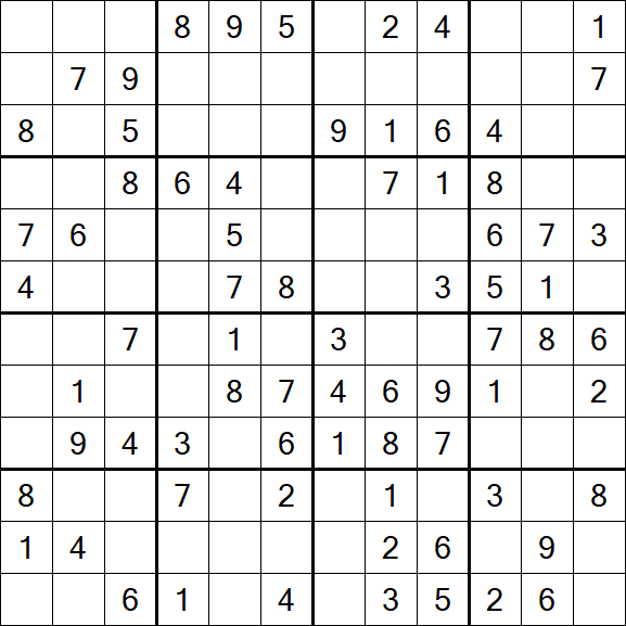 Butterfly Sudoku - Medium