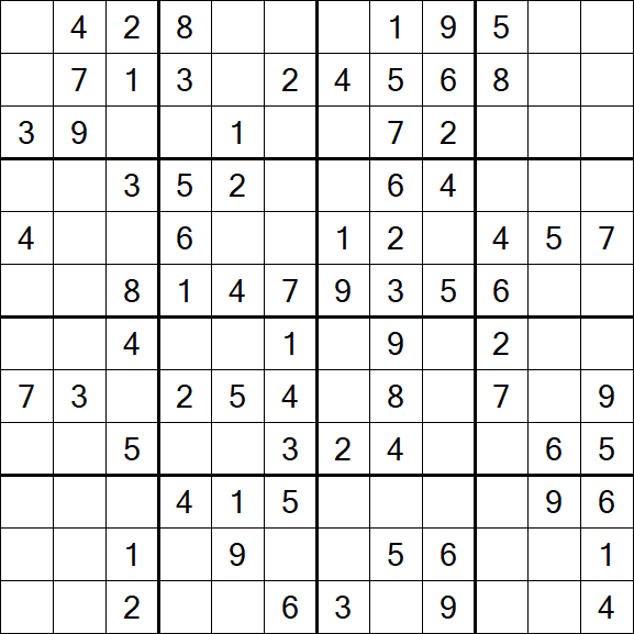 Butterfly Sudoku - Mittel