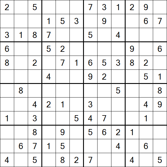 Butterfly Sudoku - Mittel