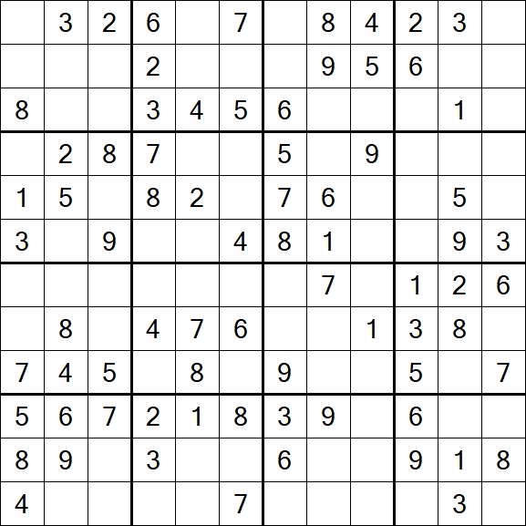 Butterfly Sudoku - Mittel