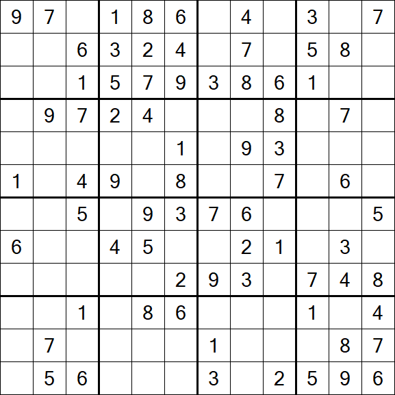Butterfly Sudoku - Mittel
