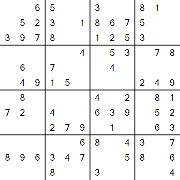 Butterfly Sudoku - Mittel