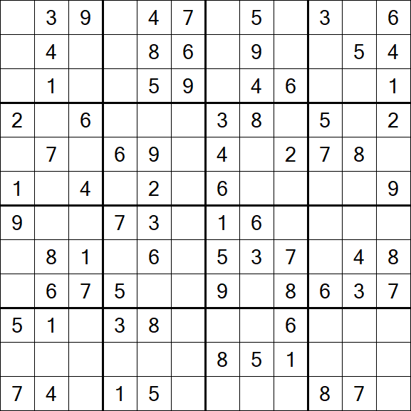 Butterfly Sudoku - Moyen