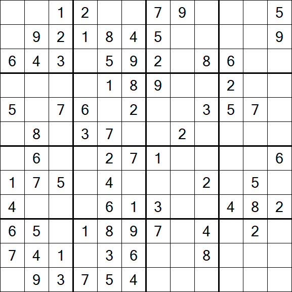 Butterfly Sudoku - Moyen