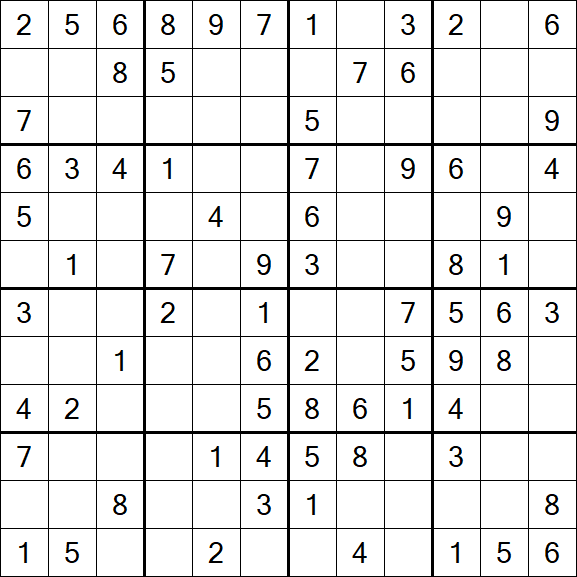 Butterfly Sudoku - Moyen