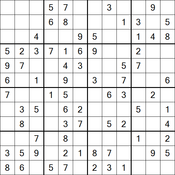 Butterfly Sudoku - Medium