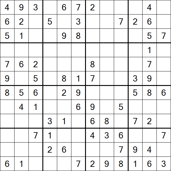 Butterfly Sudoku - Medium