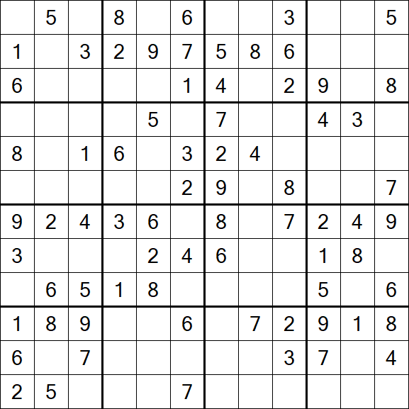 Butterfly Sudoku - Medium