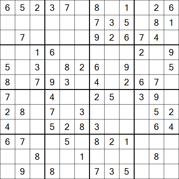 Butterfly Sudoku - Medium