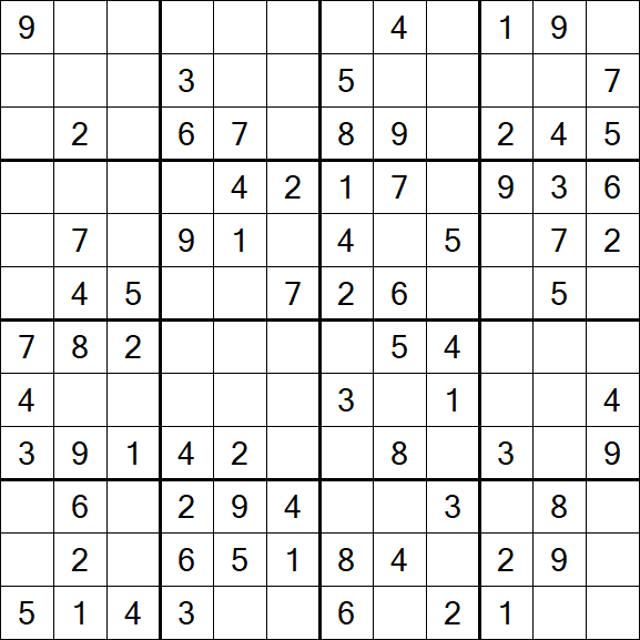 Butterfly Sudoku - Medium