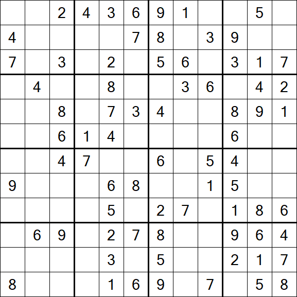 Butterfly Sudoku - Medium