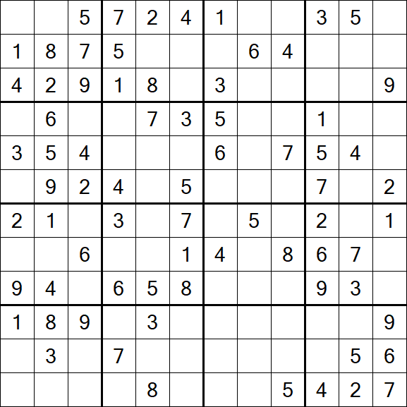 Butterfly Sudoku - Medium