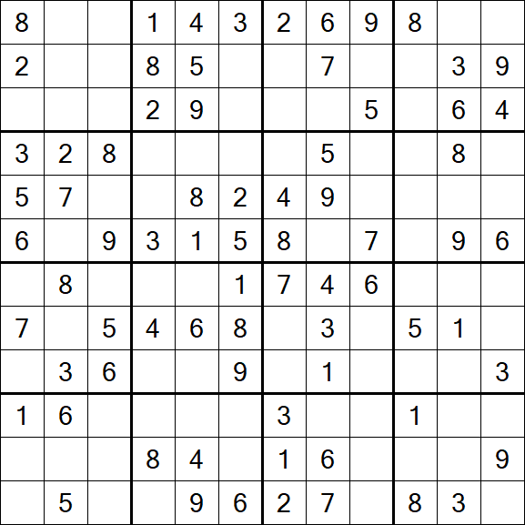 Butterfly Sudoku - Medium