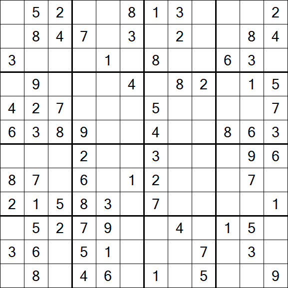 Butterfly Sudoku - Medium