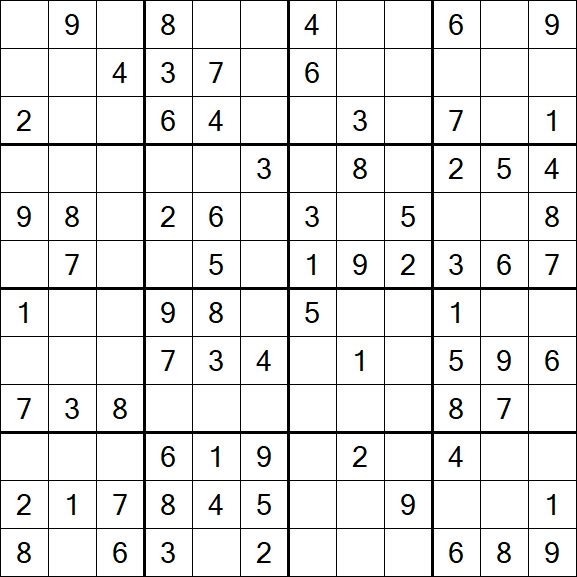 Butterfly Sudoku - Medium