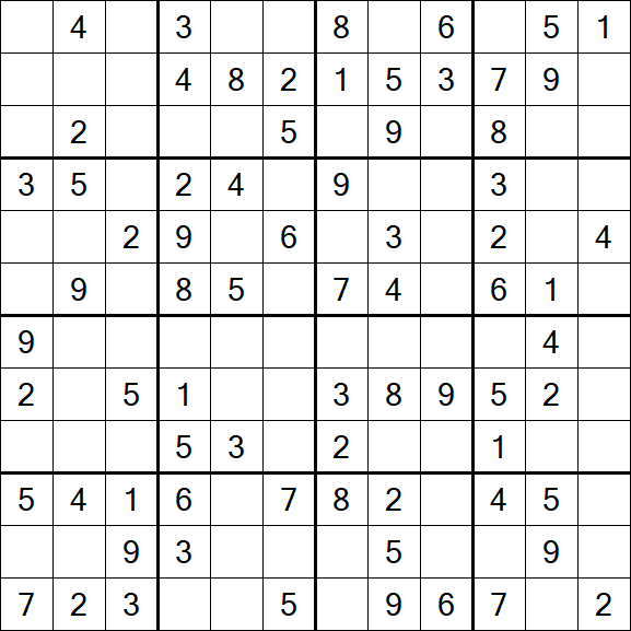 Butterfly Sudoku - Medium