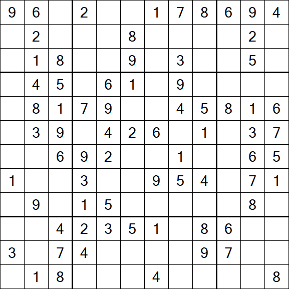 Butterfly Sudoku - Medium