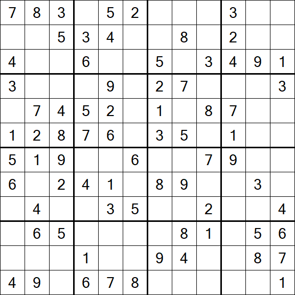 Butterfly Sudoku - Medium
