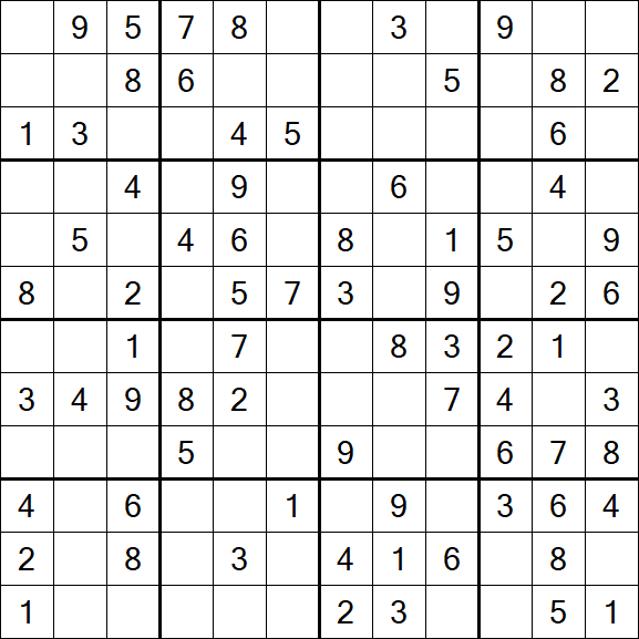 Butterfly Sudoku - Medium