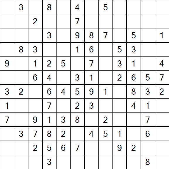 Butterfly Sudoku - Medium