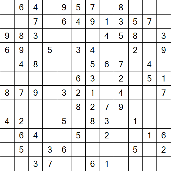 Butterfly Sudoku - Moyen