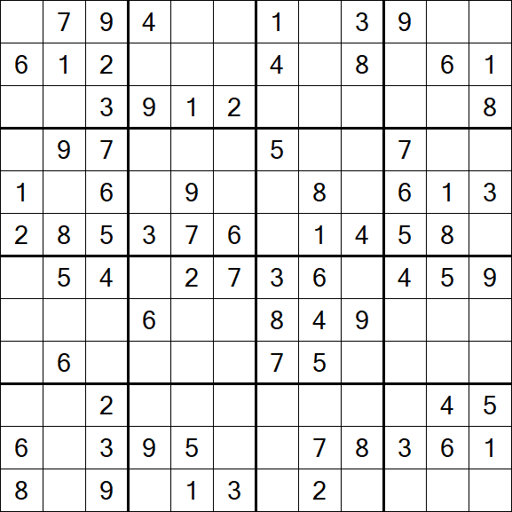 Butterfly Sudoku - Moyen