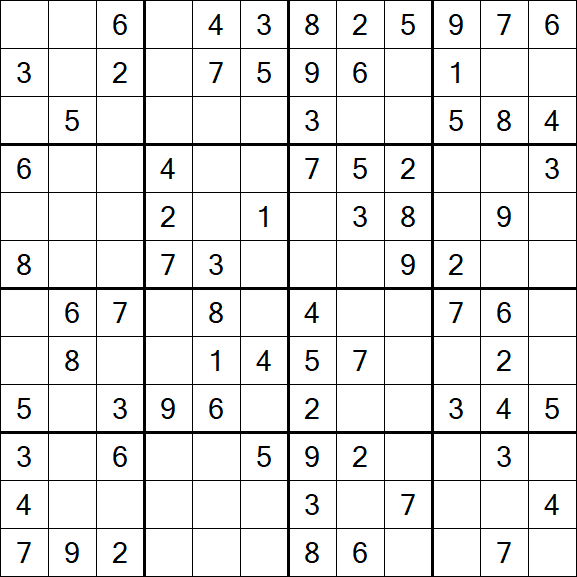 Butterfly Sudoku - Moyen