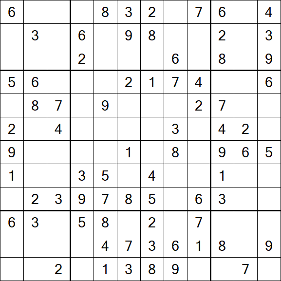 Butterfly Sudoku - Moyen