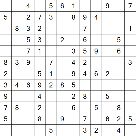 Butterfly Sudoku - Moyen