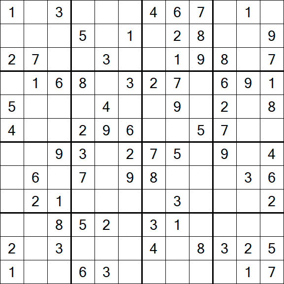 Butterfly Sudoku - Moyen