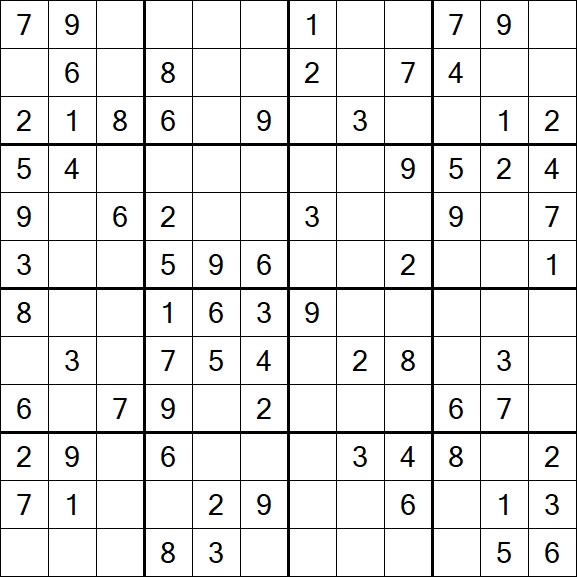 Butterfly Sudoku - Moyen