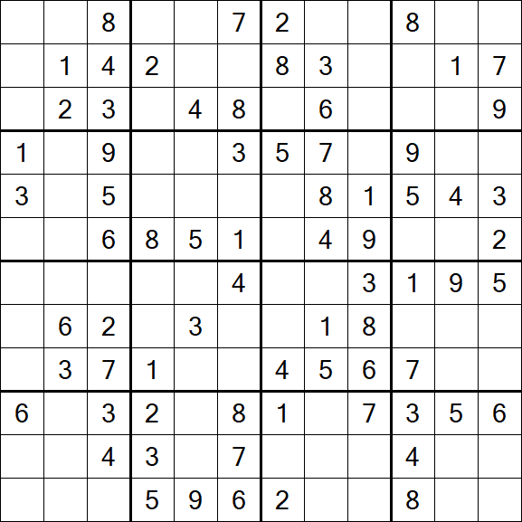 Butterfly Sudoku - Moyen